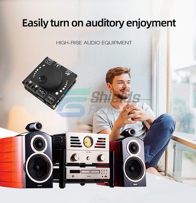 MINI AMPLIFICADOR BLUETOOTH 5.1 AUDIO ESTÉREO 2X50W YS-AP50L