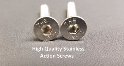 CZ 457 Upgraded Replacement STAINLESS STEEL Action Screws Trim to Fit