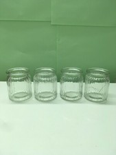 Deko Rundgl&auml;ser - 4 St&uuml;ck - Gastronomie - Gebraucht