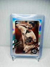 2021 Topps Chrome TREVOR BAVER Sepia Refractor #77 Reds