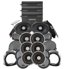 Kenwood P-hd5rglc2 2014-up Harley Davidson Ultra Limited 3-amp / 4-speaker Pkg