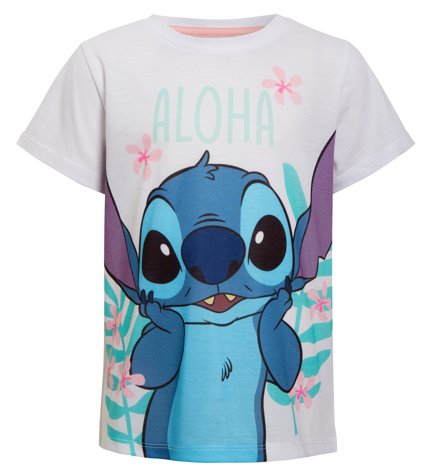 Girls Stitch Dressing Gown + Pyjamas Set Matching 3pc Nightwear