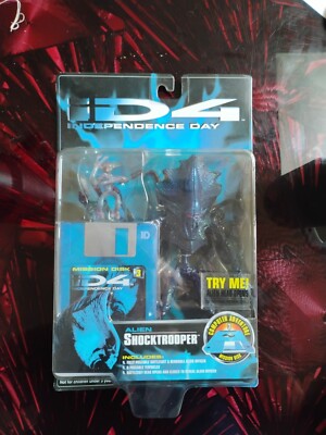 Vintage Trendmasters 1996 ID4 Independence Day Alien Shocktrooper  NEW 