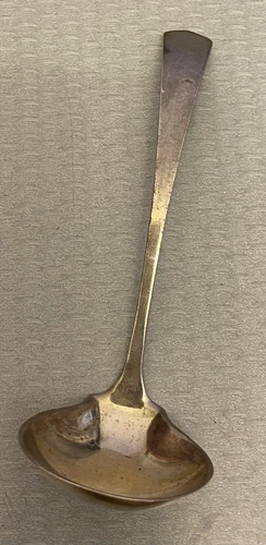 antique Watrous Sterling Silver Berkeley Mayonnaise Sauce Cream Ladle no mono