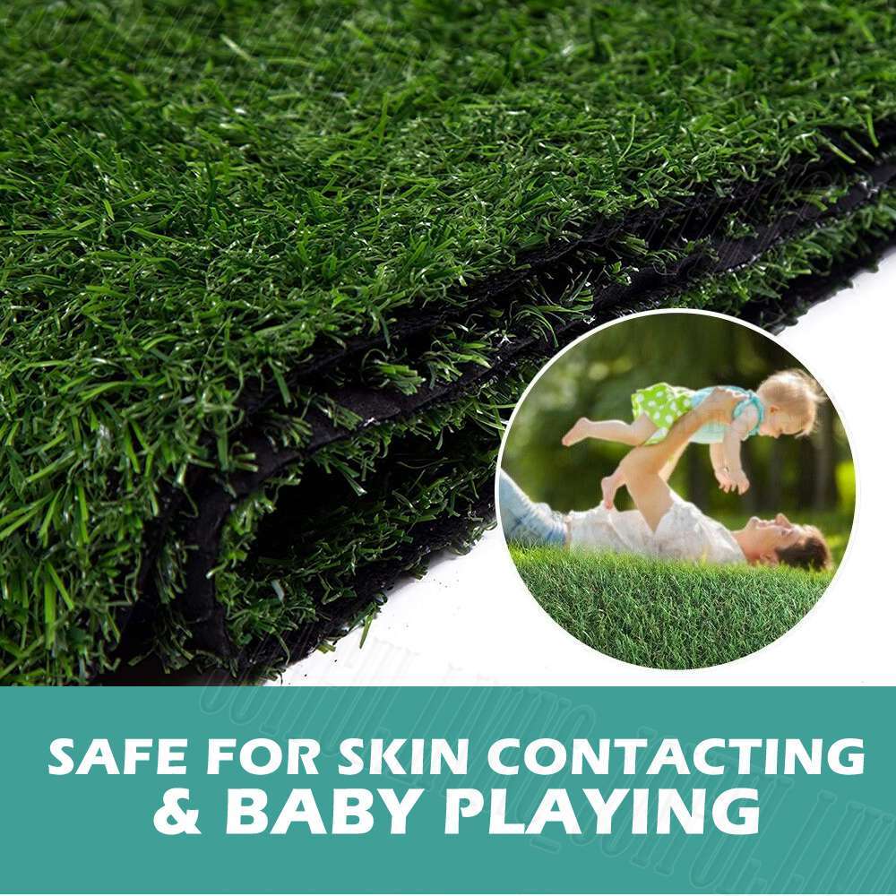 Artificial Grass Synthetic Lawns 10/20SQM Fake Turf Plastic Plant Mat