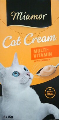 (  28,94/kg)  Miamor Multi-Vitamin-Cream für Katzen - cremiger Snack - 66 Beutel