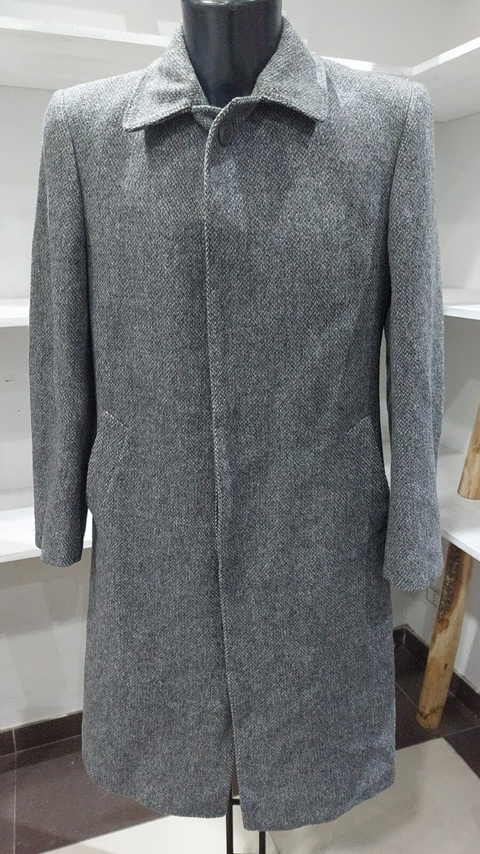 SANREMO Manteau Laine Man Gris Taille 48 PGC083LZ