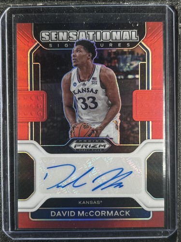 McCormack, David - 2022 Prizm Draft Picks - Autograph - 73/199