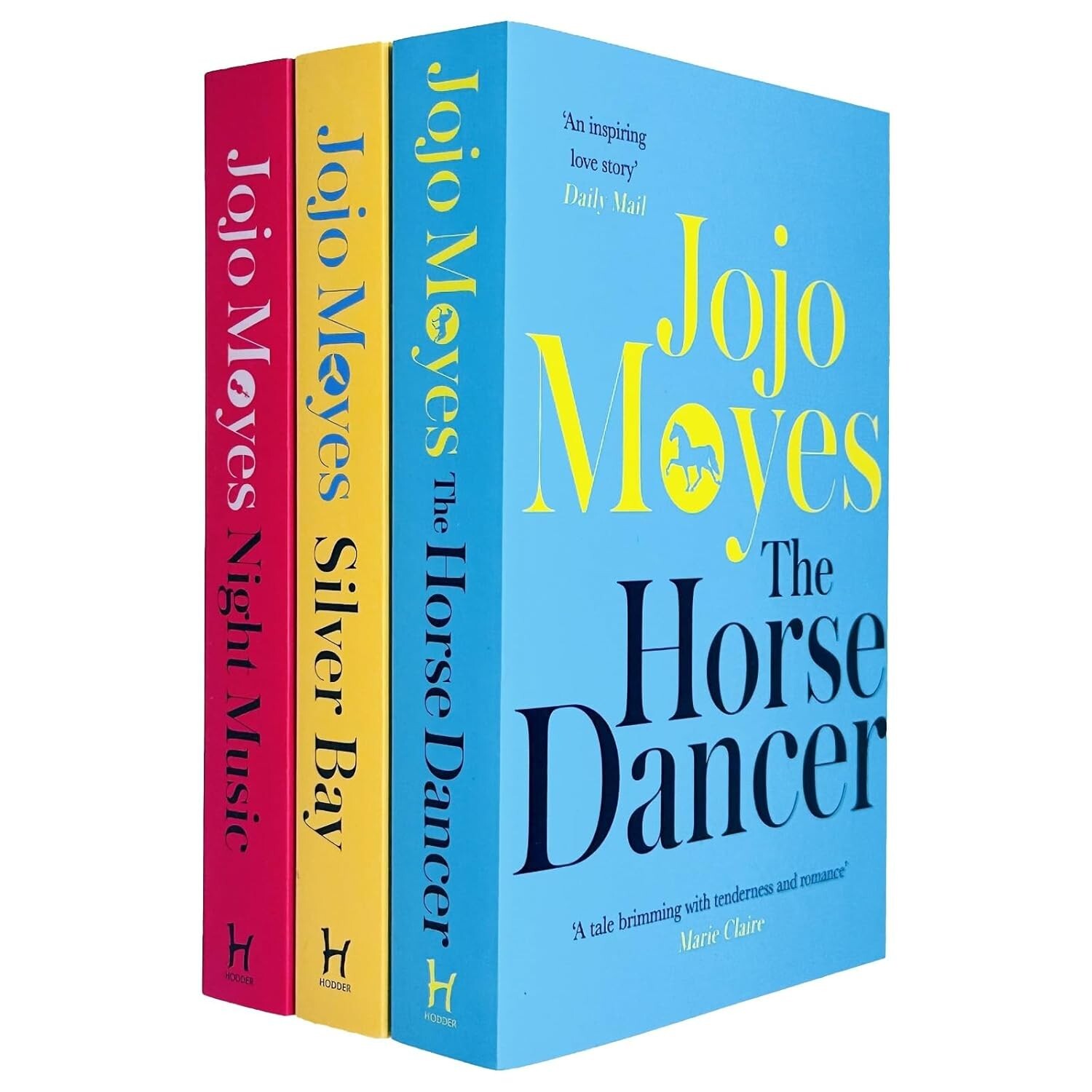 Jojo Moyes Collection 3 Books Set Horse Dancer, Silver Bay, Night Music