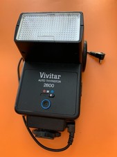 Vivitar Auto Thyristor 2800 flash unit. Type: Automatic thyristor flash for film