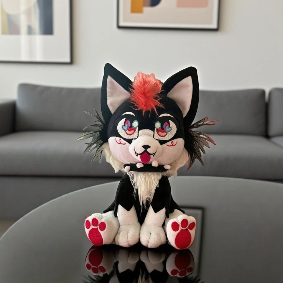 Peluche Big Mama Eterno Lindo-Ojos Grandes Con Brillante Estrella Lengua-Escupir Perro Peluche Foto 4 de 4