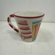 Coffee Tea  Mug Cup Beachy Towels ,Beach Balls 15 oz Mesa International~C