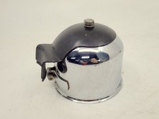 Vintage Sun Nc-3 Chrome Pinch Cup Tach Housing Gauge Holder Oem Gm 61-62 Impala