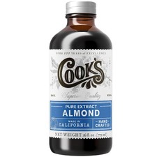 Cook’s, Pure Almond Extract for Baking, Cooking, and 16 Fl Oz (Pack of 1)