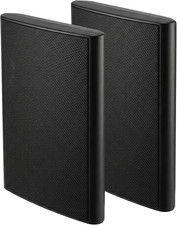 Ultra Slim 5.25 Inch 240W Wall Mount Speakers, 8 Ohm Passive Home Theater Indoor