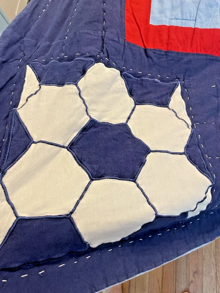 CIRCO TWIN Sports Quilt With 1 Sham Cotton football baseball basketball soccer - Image 3 of 4