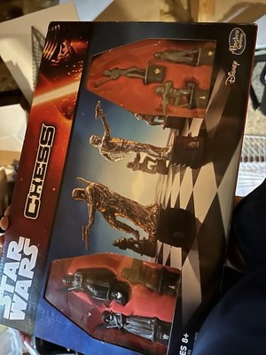 Hasbro Gaming 2014 Star Wars Chess Set Disney New Sealed Packages, COMPLETE