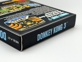 Donkey Kong 3 Nintendo NES OVP Bienengr&auml;ber NEU NEW RARE!
