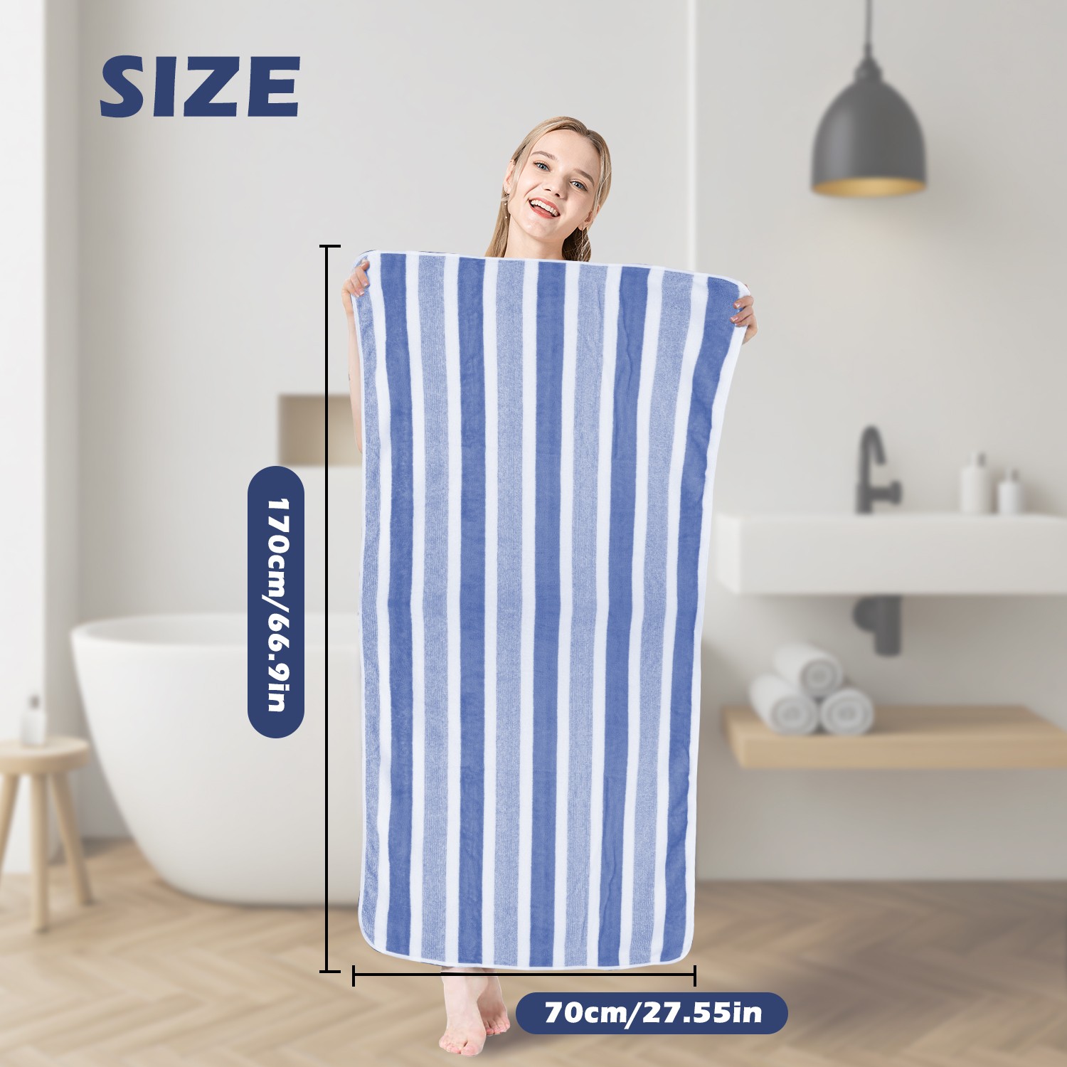 & Bath Towels Set Ultra Soft Highly Absorbent