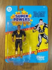 DC Direct McFarlane Toys SUPER POWERS BLACK ADAM Figure Carded Near-Mint Wave 14