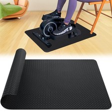 Upgraded Double-Sided Non-Slip Workout Mat for Under Desk Elliptical, Exercis...