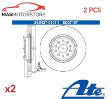 BREMSSCHEIBEN SATZ PAAR ATE 240427-01071 2PCS A FÜR SKODA ENYAQ IV SUV,ENYAQ IV