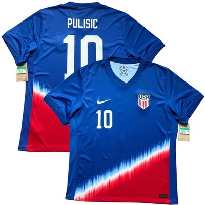 2024 USA Away Jersey #10 Pulisic XL Nike Soccer Copa America USMNT