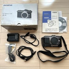 OLYMPUS PEN E-P2 Mirrorless Interchangeable Lens Camera Body Box Manual Japan