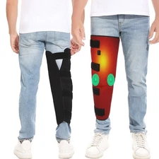 Long Leg Heating Pad Electric Heated Leg Wrap Vibration Massager for Pain Relief