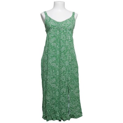 Stradivarius, Maxikleid, Größe: S, Grün/Weiß, Viskose, Paisley, Damen #eOw