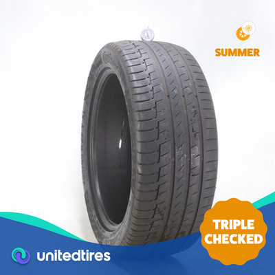 Used 285/45R22 Continental PremiumContact 6 MO 114Y - 6/32