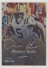 2018 Panini Luminance Draft Day Signatures Silver Derrius Guice #RI-DG Auto 0u7