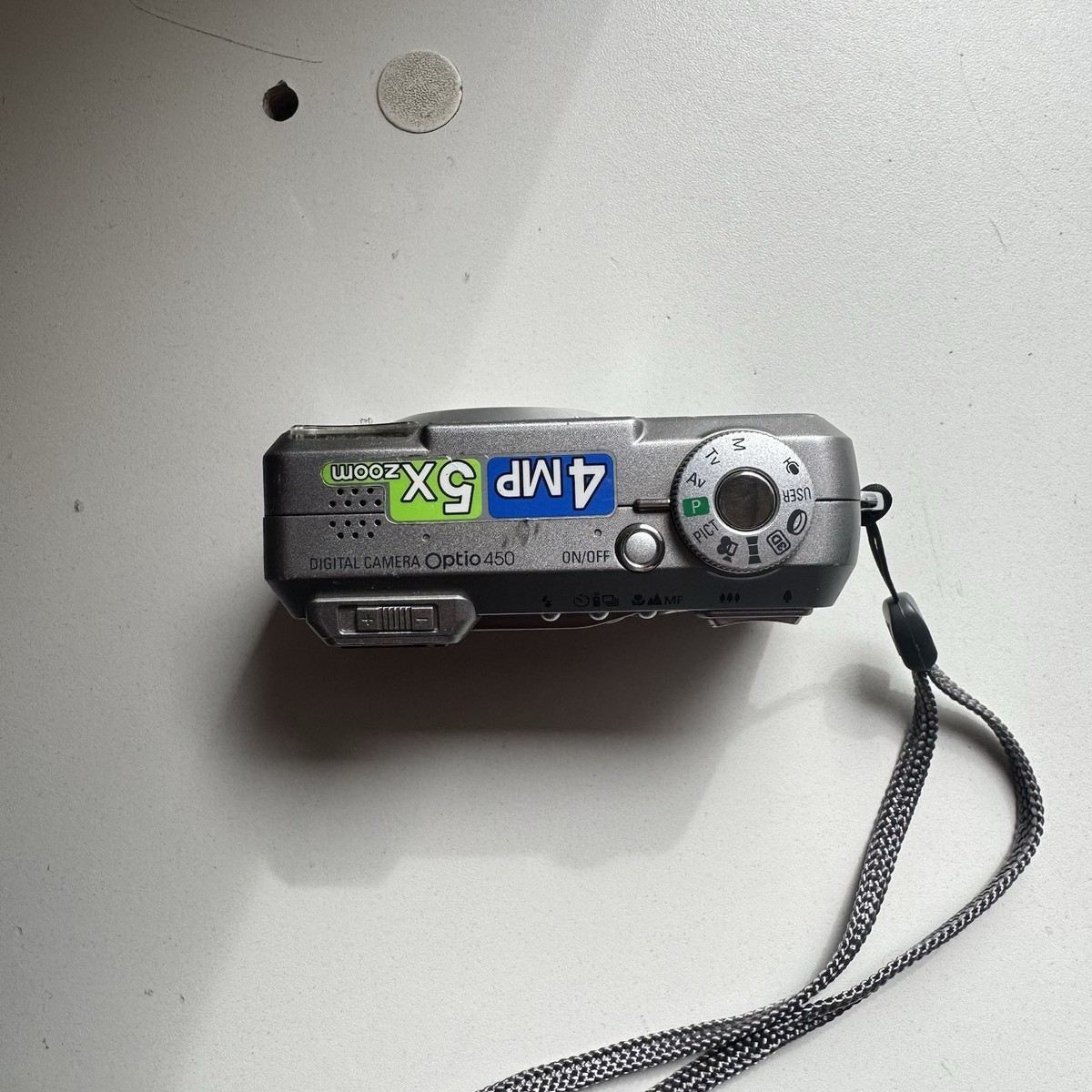 Pentax Optio 450 4.0MP Digital Camera | TESTED | eBay