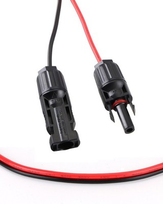 16 AWG Solar Panel Cable Connector to Anderson Power Adapter for Solar Generator