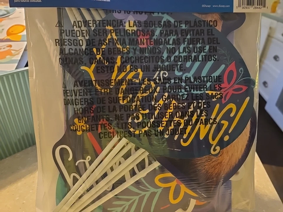 Disney Encanto Birthday Scene Setter Wall Decoration Kit Backdrop With Props - Image 4 of 4