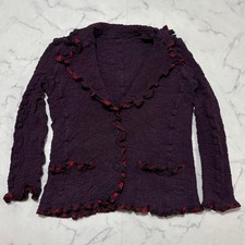 USED ME ISSEY MIYAKE CAULIFLOWER JACKET PURPLE GOOD