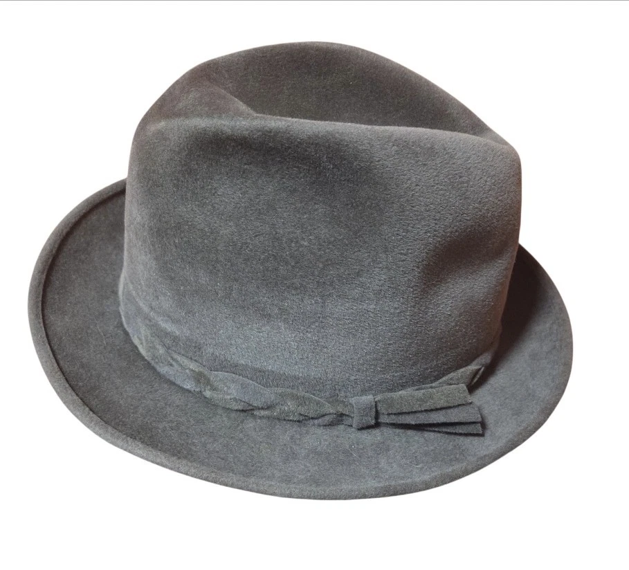 Cavanagh USAヴィンテージ ホンブルグハット グレー Mサイズ Cavanagh Fedora In Men's Vintage Hats for sale | eBay