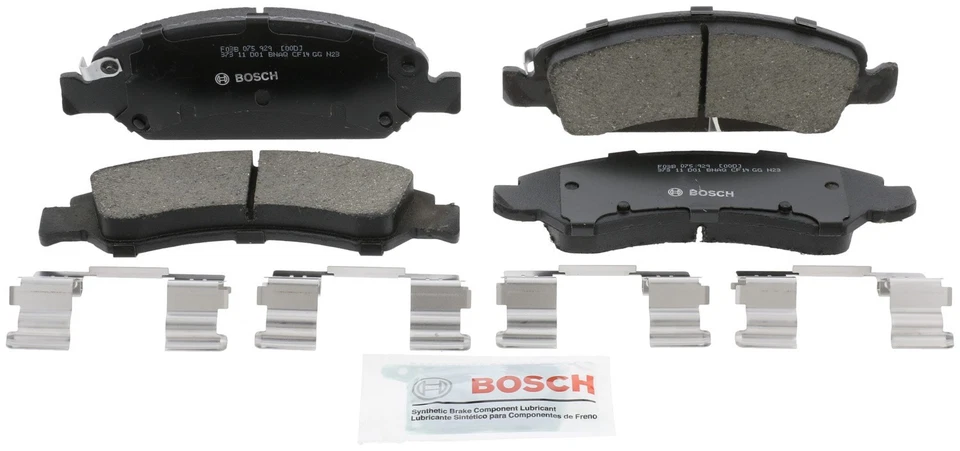 Kit de pastillas de freno y rotor de cerámica Bosch QuietCast para Chevrolet Tahoe 07-14 Foto 2 de 4