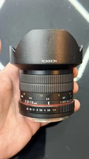 Rokinon 14mm f/2.8 ED AS IF UMC lens Scratched Lens
