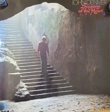 John Denver - 1982 large promotional poster for RCA Seasons of the Heart album