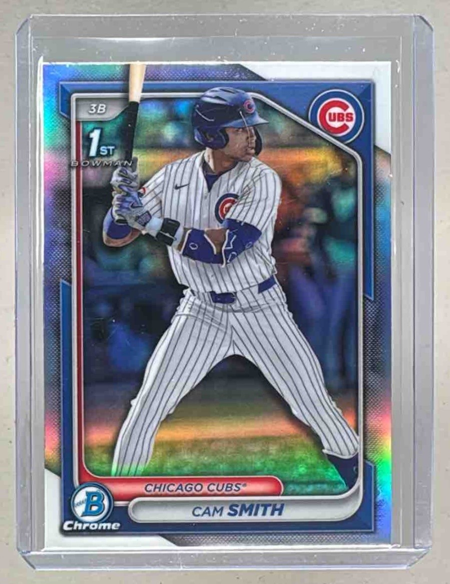 Cam Smith 2024 Bowman Chrome Draft #BDC-67 Refractor 1st RC