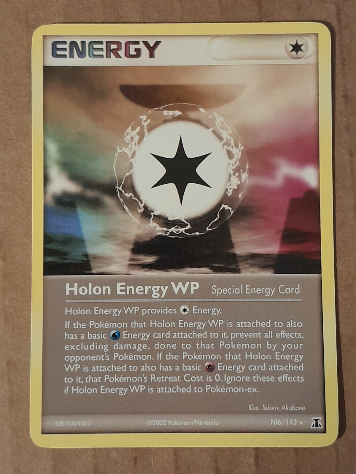 Holon Energy WP 106/113 Ex Delta Species NM See Pictures