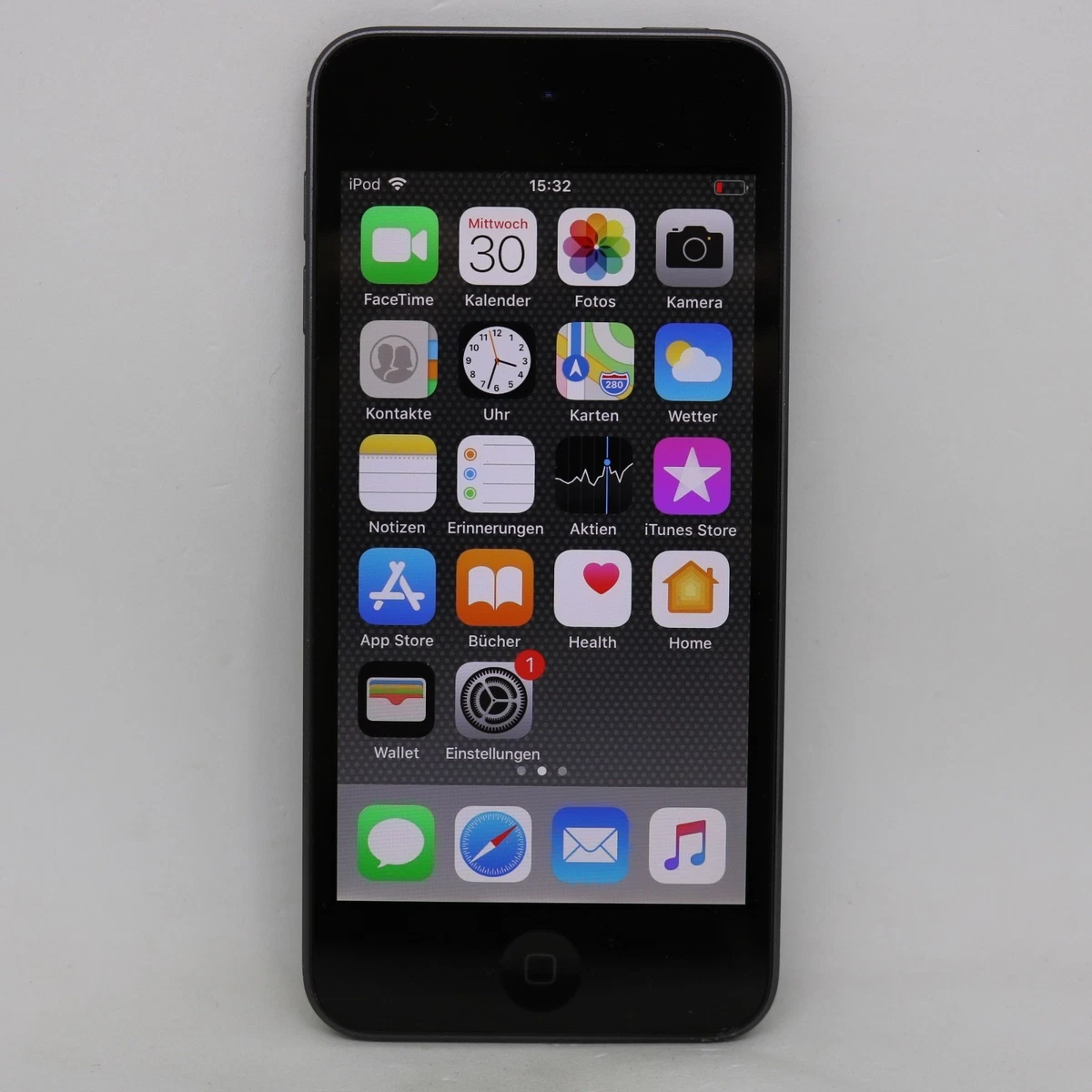 Apple iPod Touch 7g 7. Generation Graphit 128gb / MP4 / Bluetooth / Händler