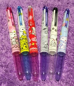 6x Snoopy Coleto Pens 22 Refills Pilot Hi Tec C Japan Rare Gift Japan Peanuts Ebay
