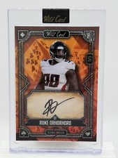 2024 Wild Card 5 Card Draw Auto Ruke Orhorhoro 1/5