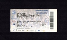 2016/17 SOUTHEND v MILTON KEYNES MK DONS 1-2 LEAGUE ONE 17.04.17 ATT. 9,009 EXC