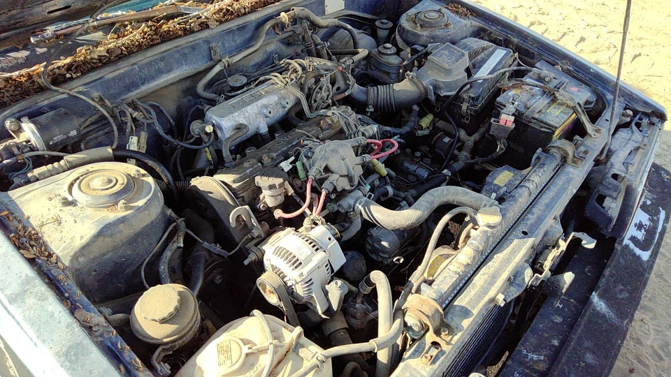 Conjunto de colector de escape Toyota Camry 1983-1986 OEM 2,0 L 2SELC 1714174011 Foto 2 de 4