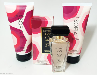 AVON So Very SOFIA EDT Spray, Body Lotion & Shower Gel 3-piece BUNDLE~NEW~SEALED