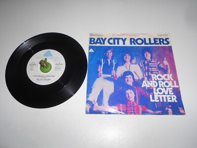 Bay City Rollers - Rock and Roll Love Letter  (1975) Vinyl 7` inch Single Vg ++