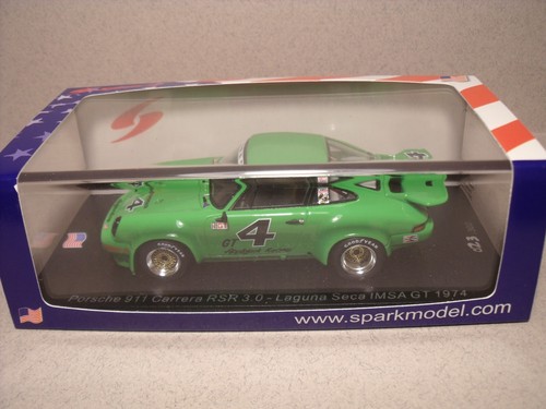 Miniature 1/43 - Porsche 911 Carrera RSR 1974 (AMR) - Collection Spark, TSM, Provence...